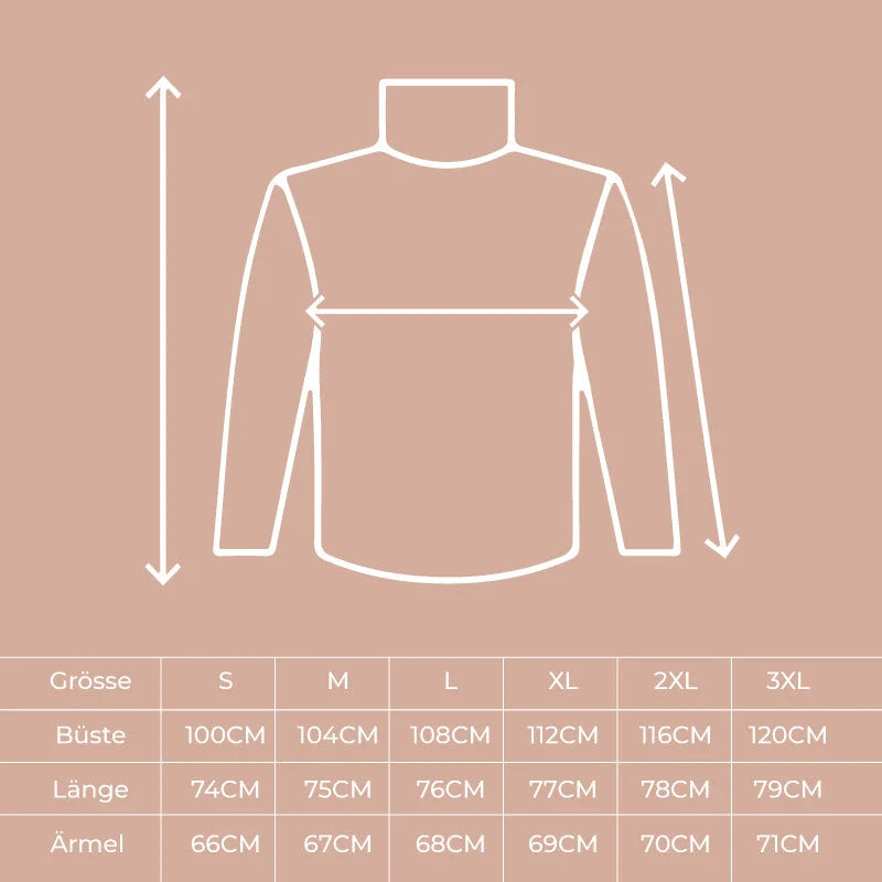 Suéter de punto fino para mujer con cuello alto y corte holgado