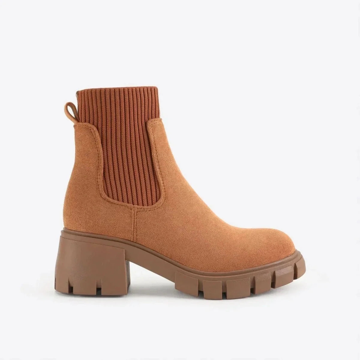 Botines Chelsea para mujer con suela antideslizante
