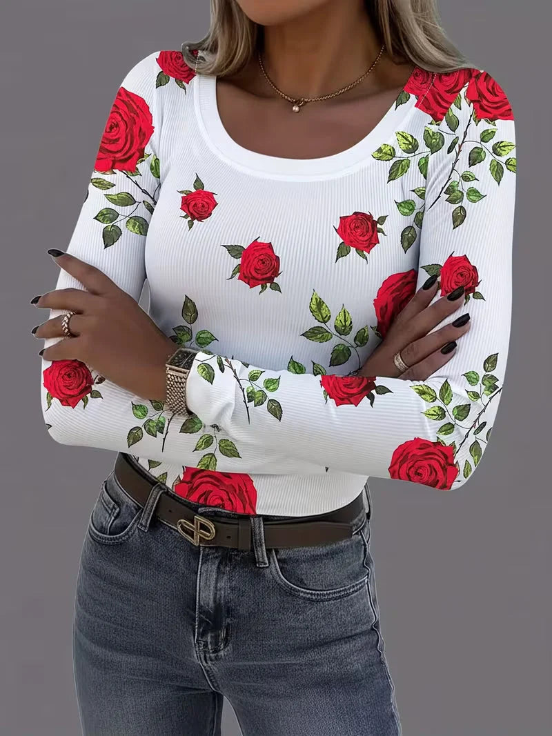 Top de mujer con escote cuadrado