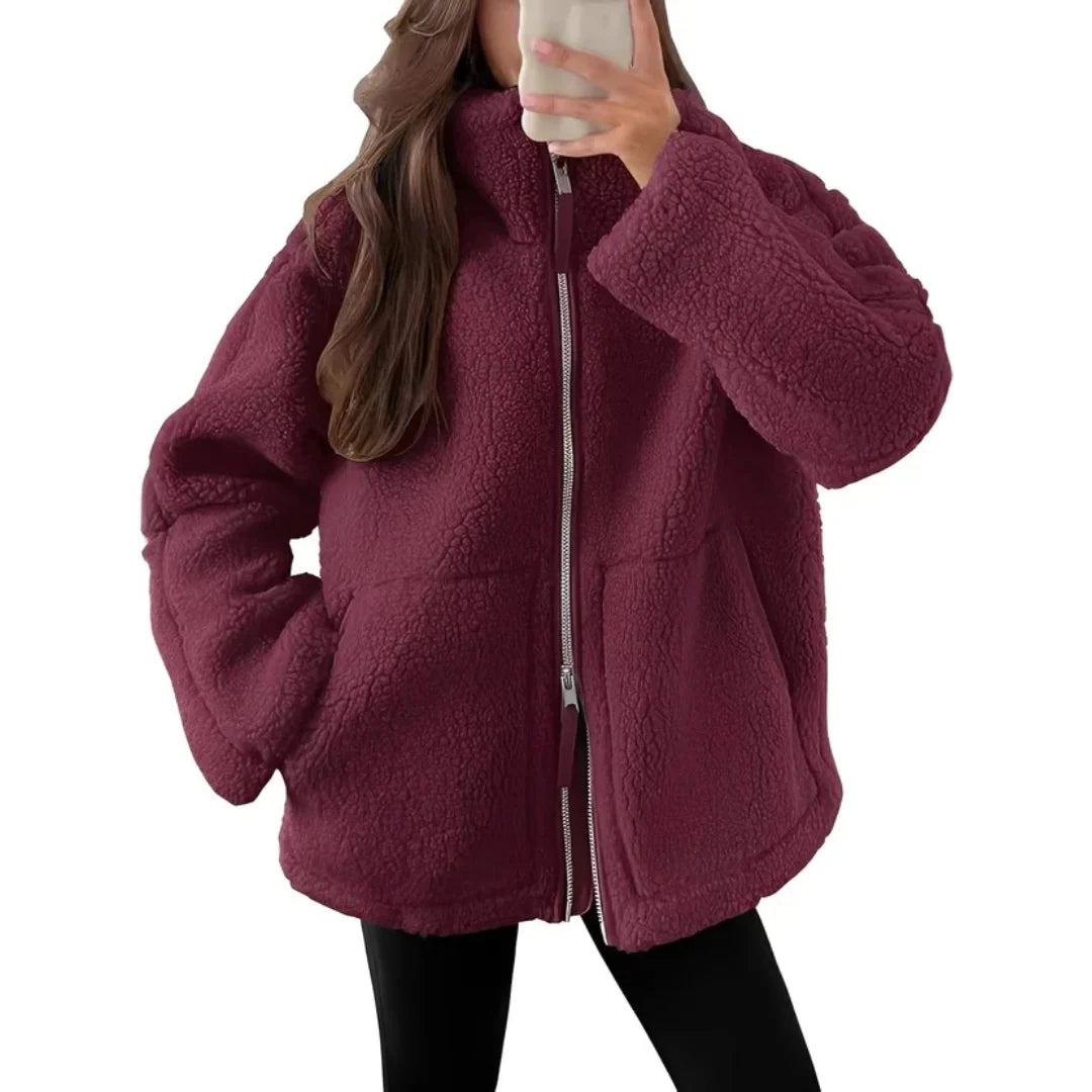 Chaqueta para mujer con silueta entallada