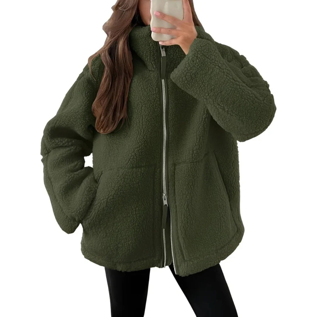 Chaqueta para mujer con silueta entallada