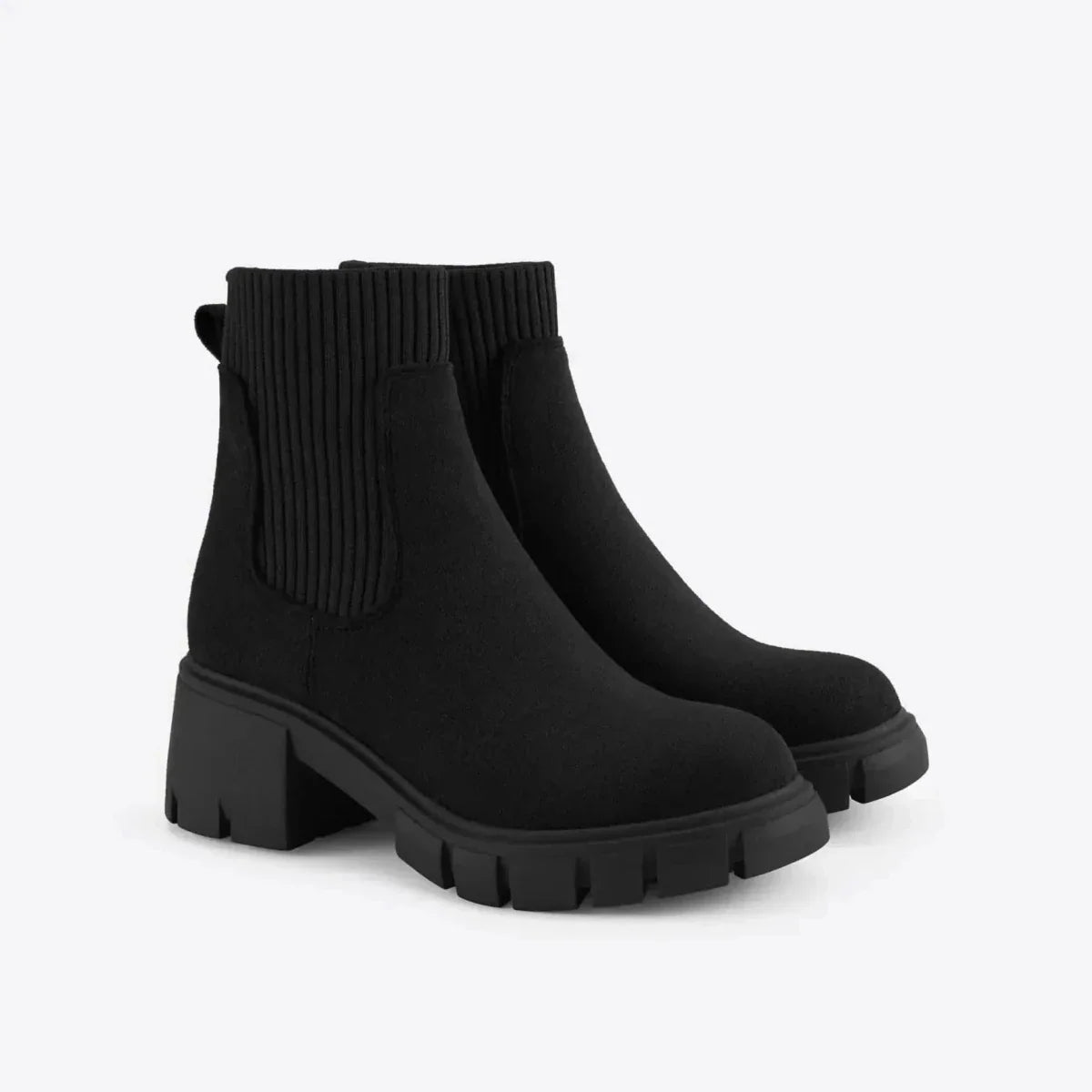Botines Chelsea para mujer con suela antideslizante