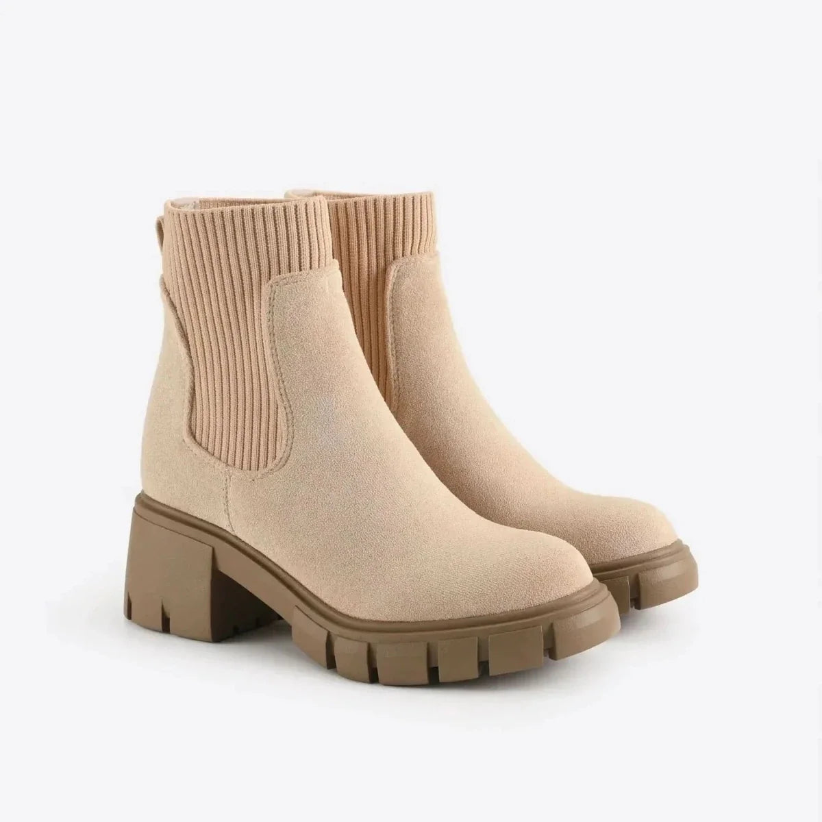 Botines Chelsea para mujer con suela antideslizante