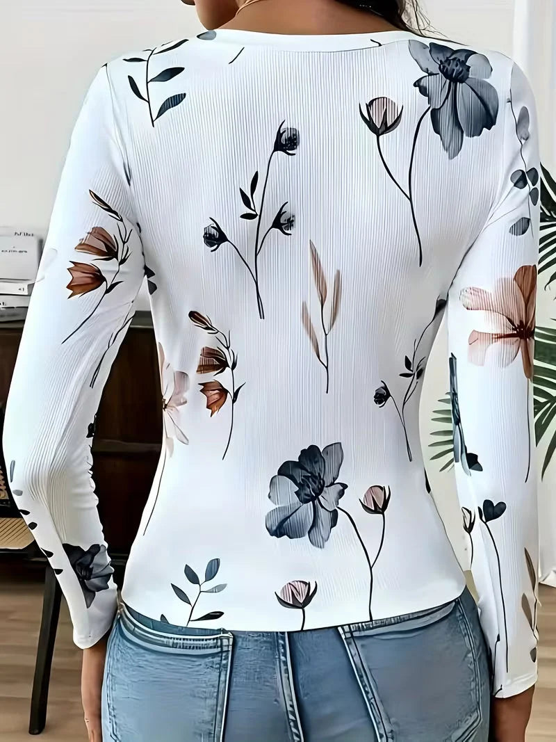 Top de mujer con escote cuadrado