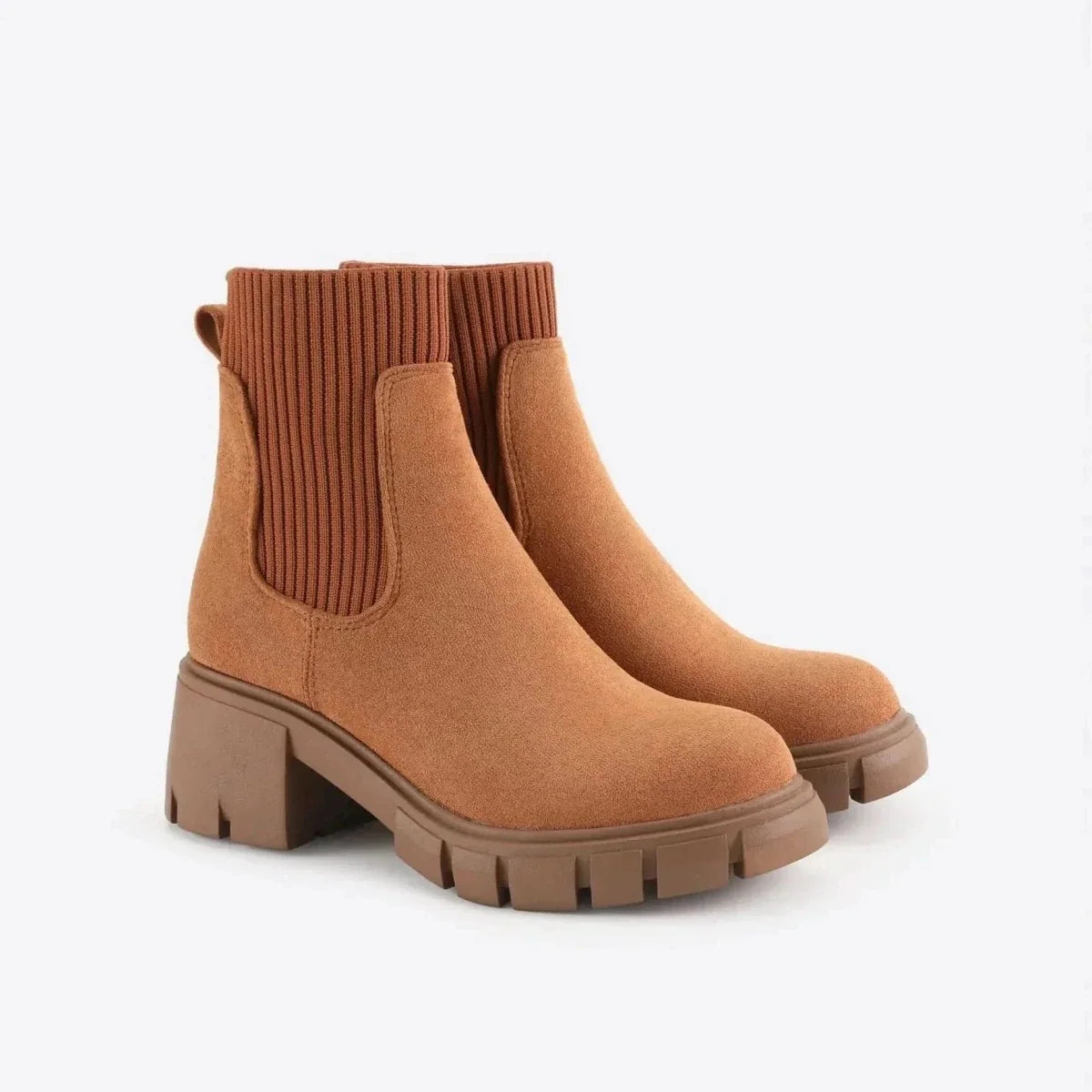 Botines Chelsea para mujer con suela antideslizante