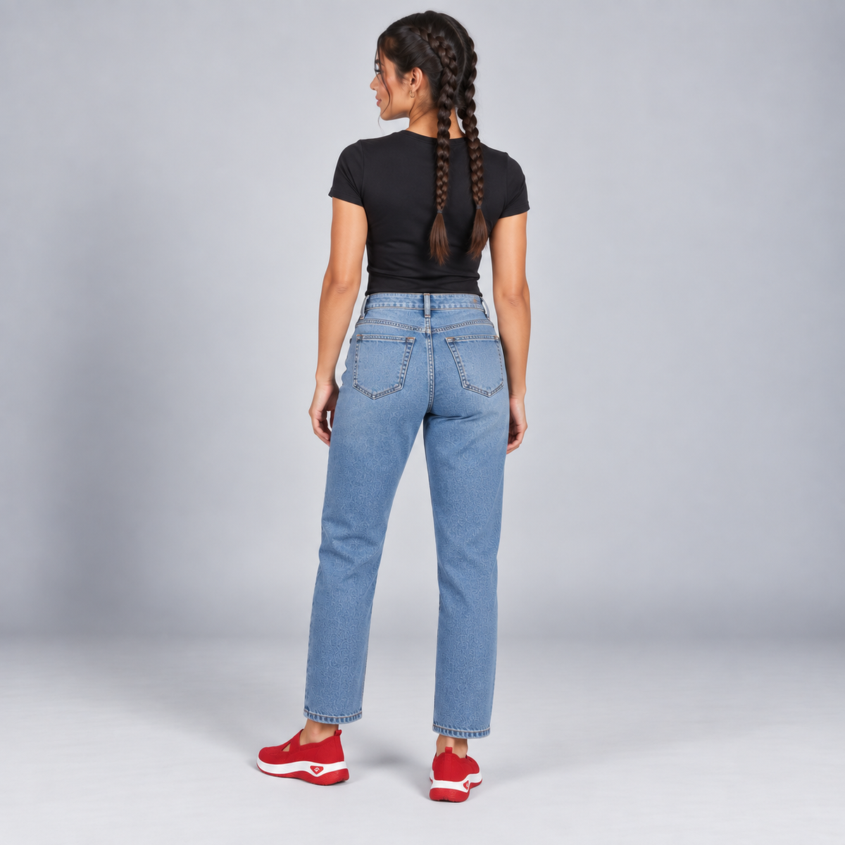 Zapatillas con Cuña Interior y Malla Transpirable | Diseño Sin Cordones y Plantilla Acolchada | Suela Antideslizante para Mujer