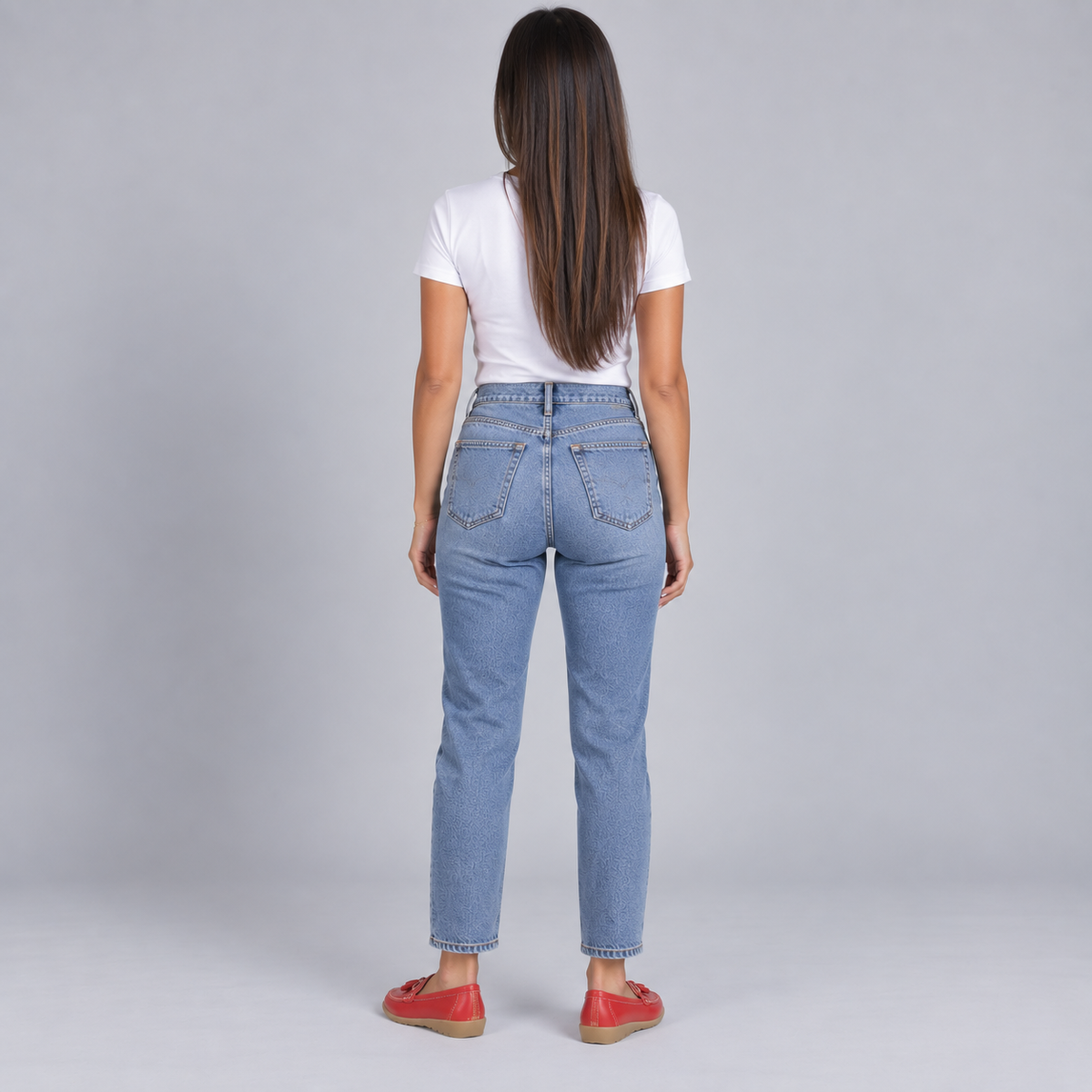 Mocasines ortopédicos de cuero para mujer | Sin cordones, plantilla acolchada | Soporte ergonómico, tacón bajo | Zapatos de oficina | Zapatos para uso diario