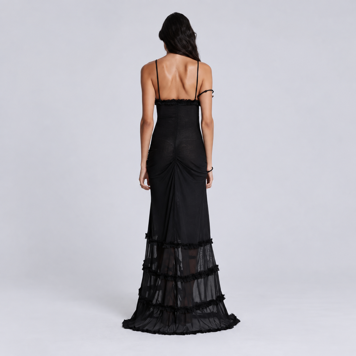 Long Dress for Women with Torso Slit