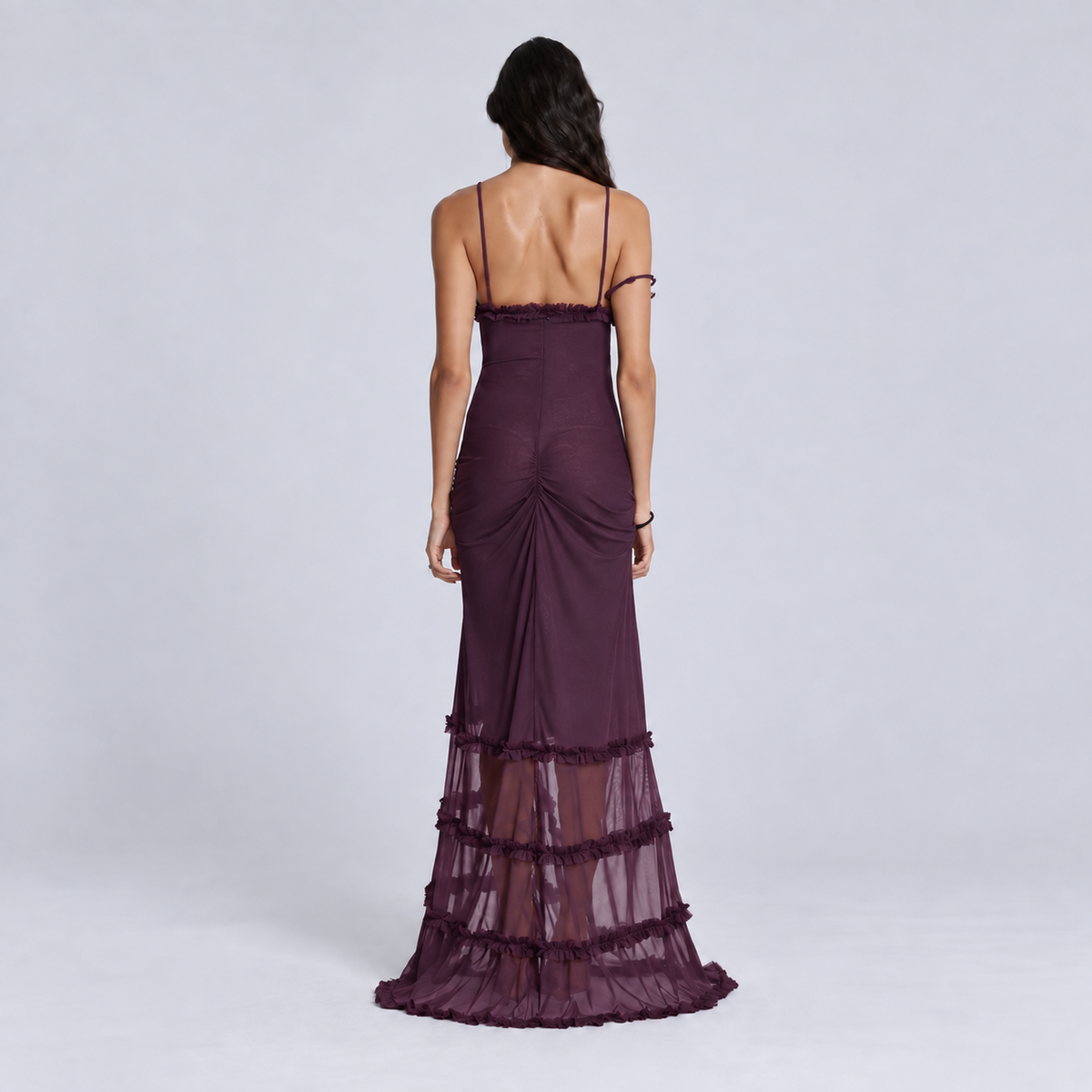 Long Dress for Women with Torso Slit