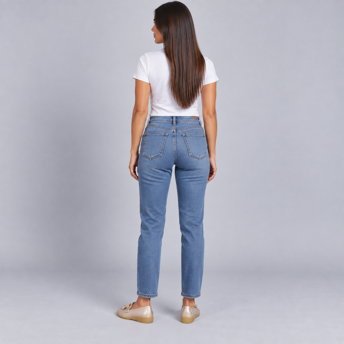 Mocasines ortopédicos de cuero para mujer | Sin cordones, plantilla acolchada | Soporte ergonómico, tacón bajo | Zapatos de oficina | Zapatos para uso diario