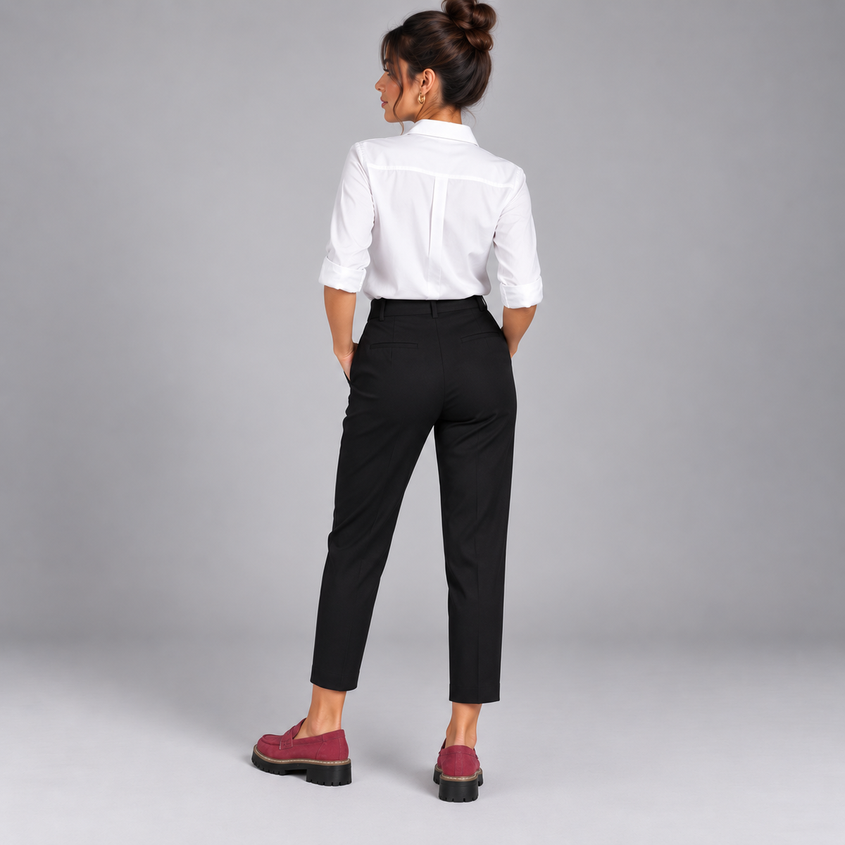 Mocasines Ortopédicos para Mujer con Espacio Amplio | Suela Ergonómica y Amortiguación | Comodidad para Caminar a Diario
