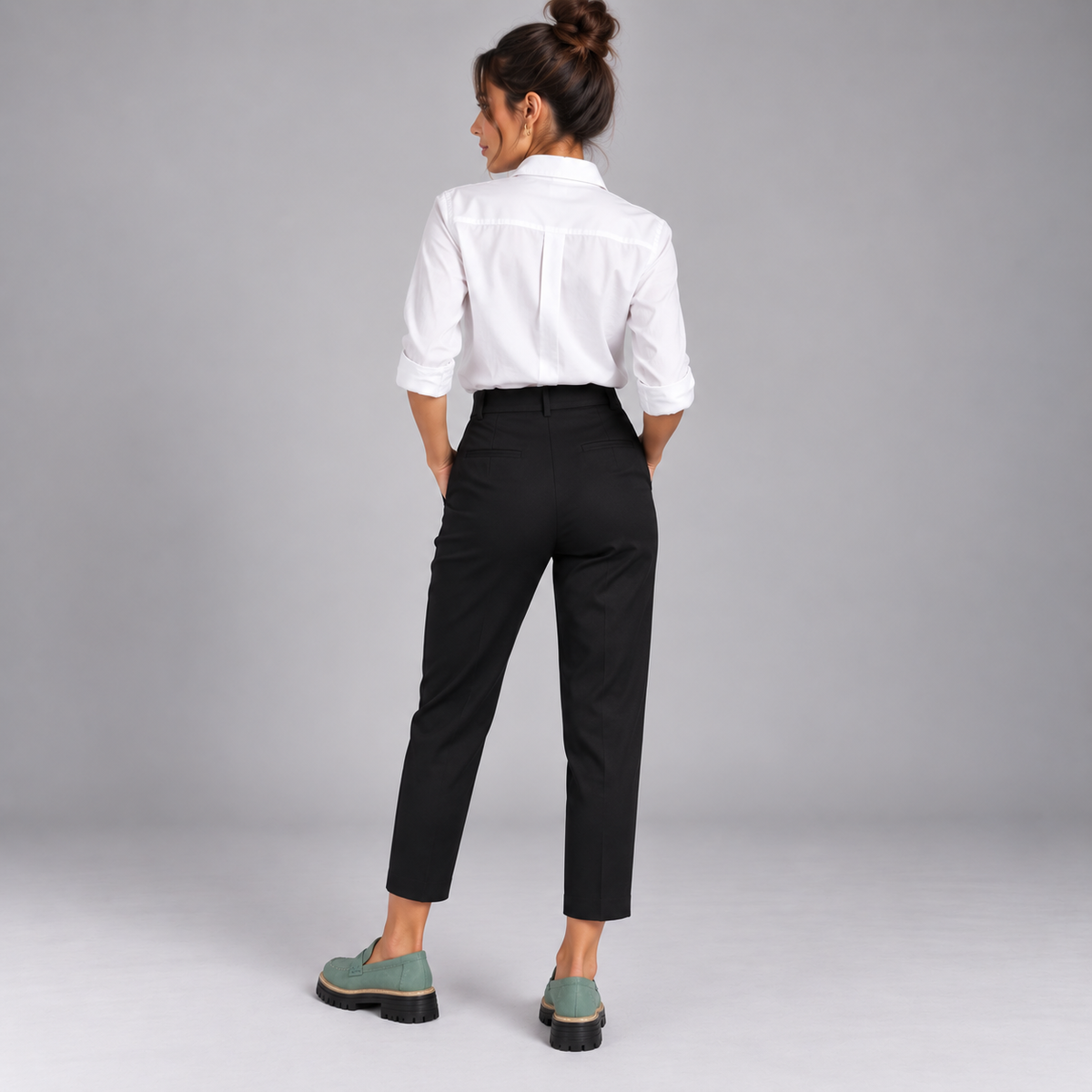 Mocasines Ortopédicos para Mujer con Espacio Amplio | Suela Ergonómica y Amortiguación | Comodidad para Caminar a Diario