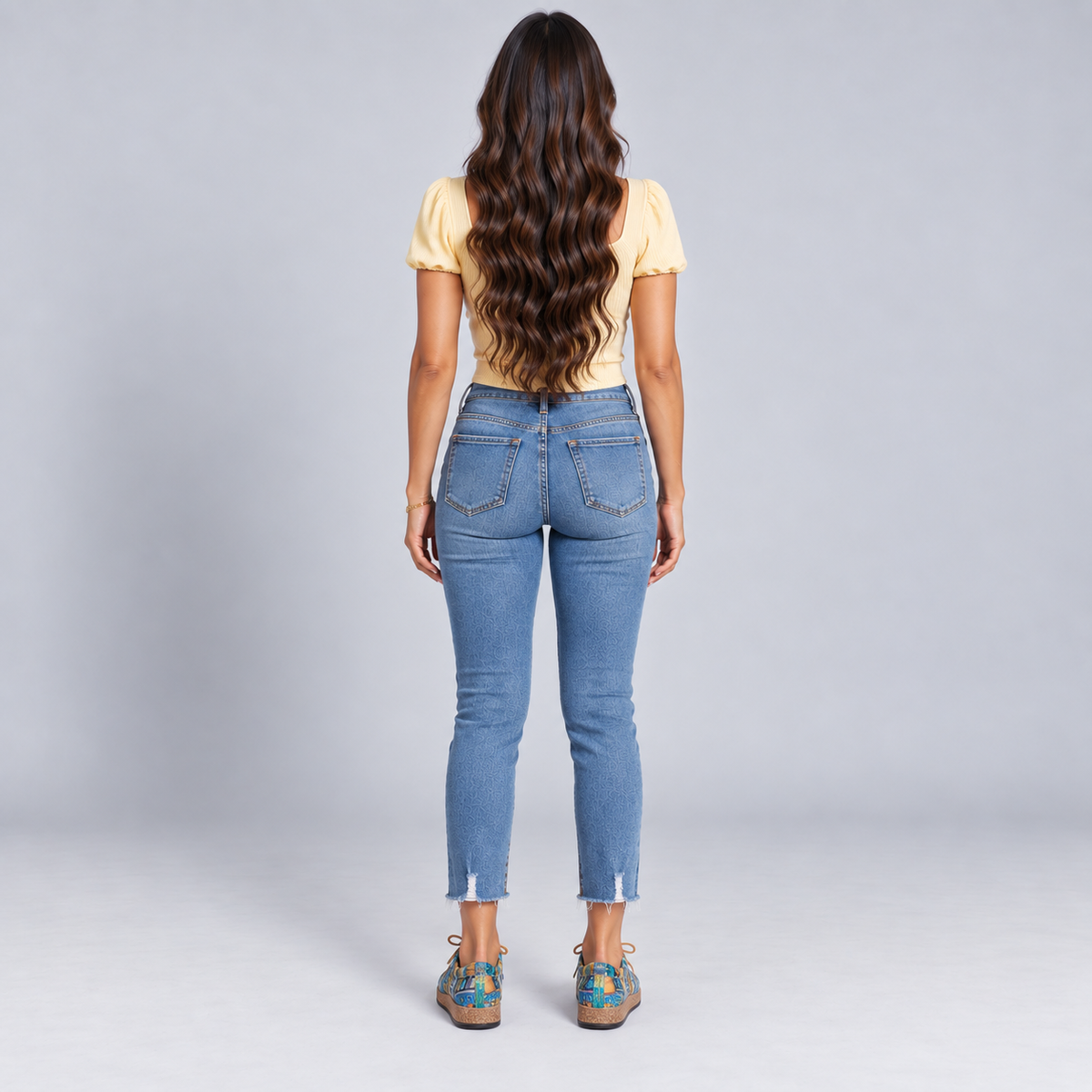 Zapatillas de lona para mujer con diseño de patchwork