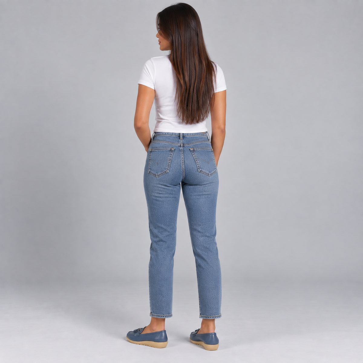 Mocasines ortopédicos de cuero para mujer | Sin cordones, plantilla acolchada | Soporte ergonómico, tacón bajo | Zapatos de oficina | Zapatos para uso diario