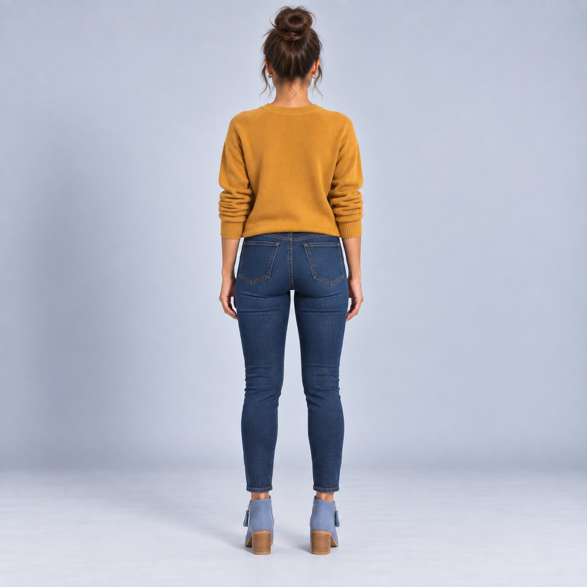 Botines de Piel para Mujer con Cremallera Lateral | Punta Redondeada y Tacón Bloque | Diseño Versátil para Looks Urbanos