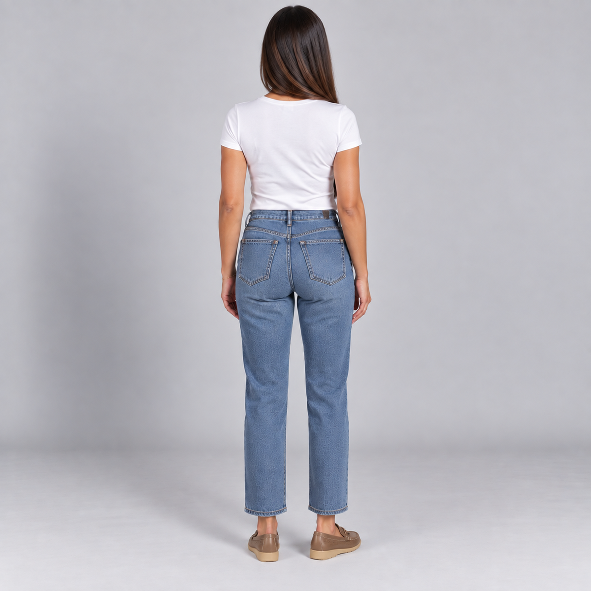 Mocasines ortopédicos de cuero para mujer | Sin cordones, plantilla acolchada | Soporte ergonómico, tacón bajo | Zapatos de oficina | Zapatos para uso diario
