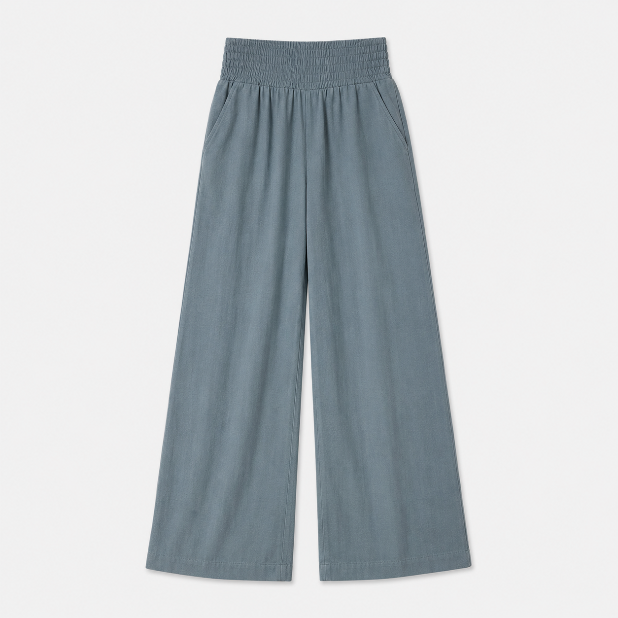Pantalones de verano cómodos y elásticos de lino