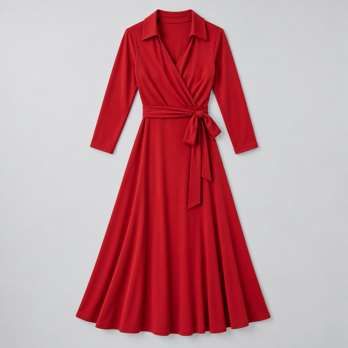 Vestido Camisero de Mujer con Cuello Clásico | Corte Fluido y Relajado | Diseño Minimalista para Otoño y Uso Diario
