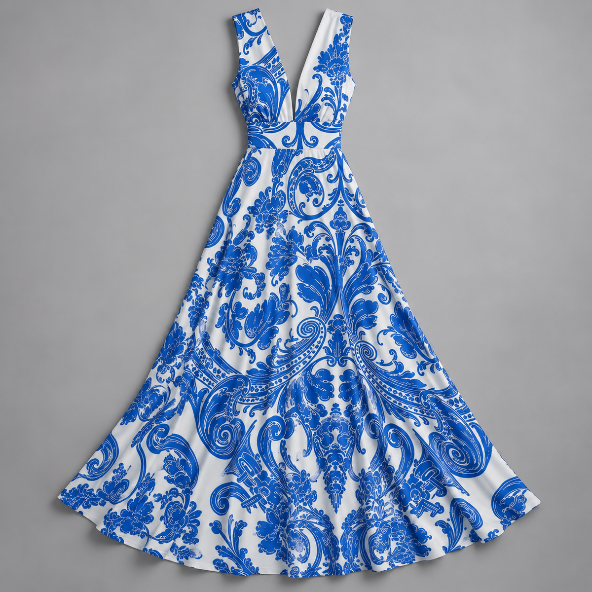 Vestido de Verano Estampado y Versátil | Silueta Favorecedora | Estilo Fresco para Paseos, Vacaciones y Eventos de Verano
