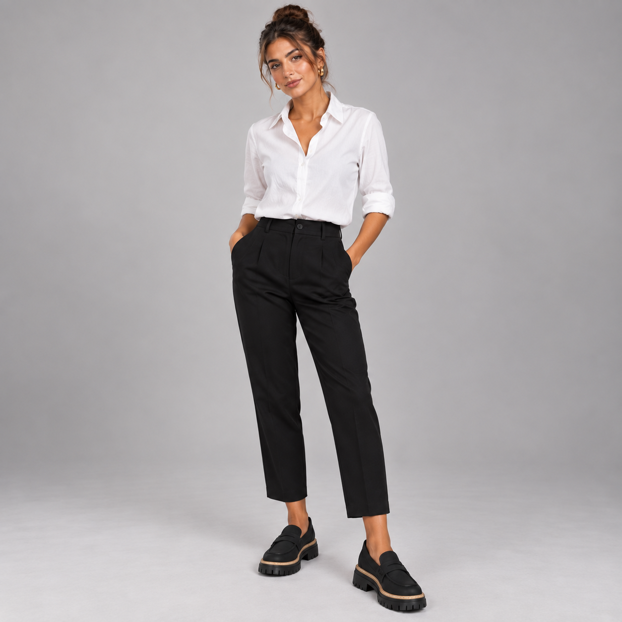 Mocasines Ortopédicos para Mujer con Espacio Amplio | Suela Ergonómica y Amortiguación | Comodidad para Caminar a Diario