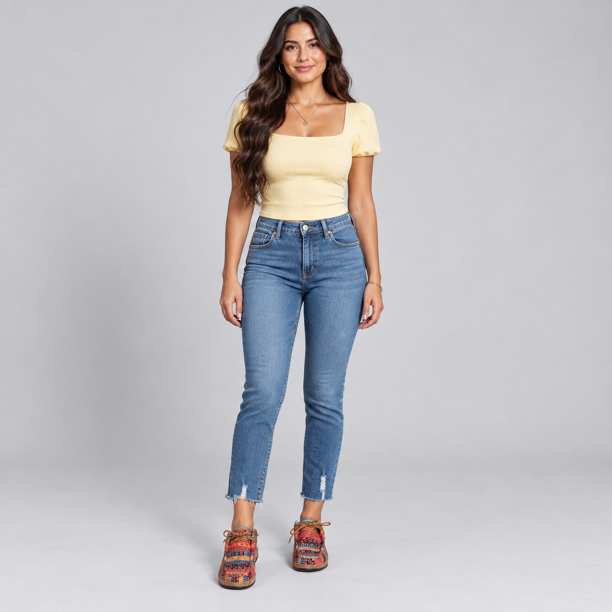 Zapatillas de lona para mujer con diseño de patchwork