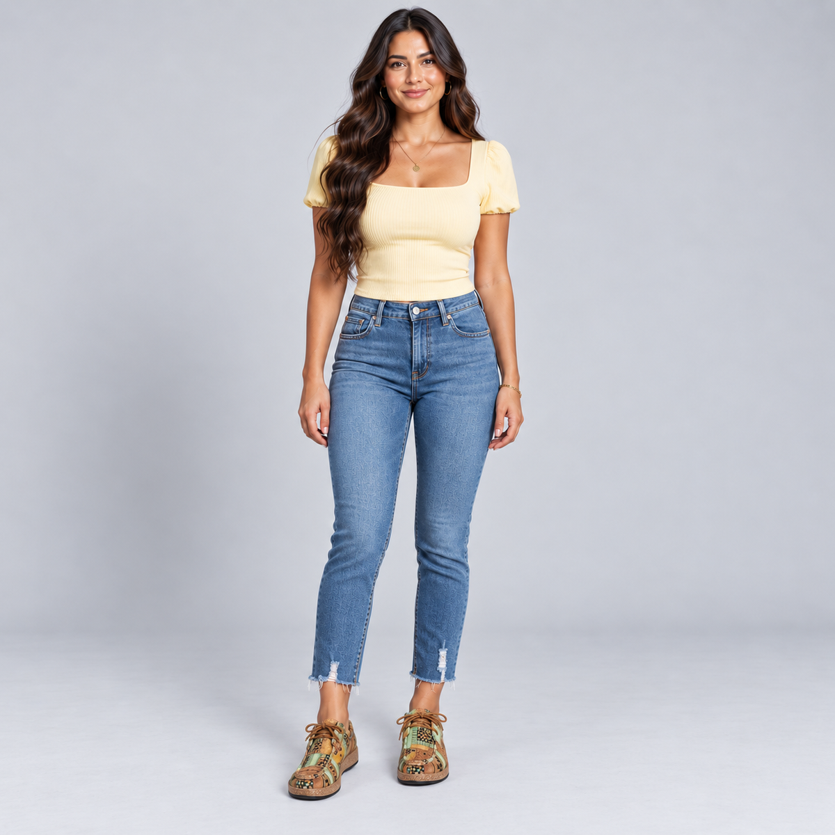 Zapatillas de lona para mujer con diseño de patchwork