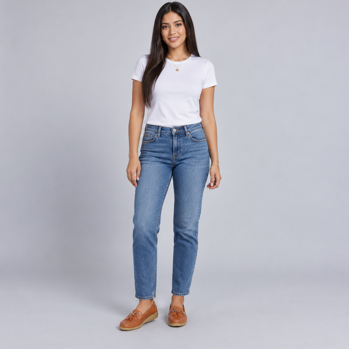 Mocasines ortopédicos de cuero para mujer | Sin cordones, plantilla acolchada | Soporte ergonómico, tacón bajo | Zapatos de oficina | Zapatos para uso diario