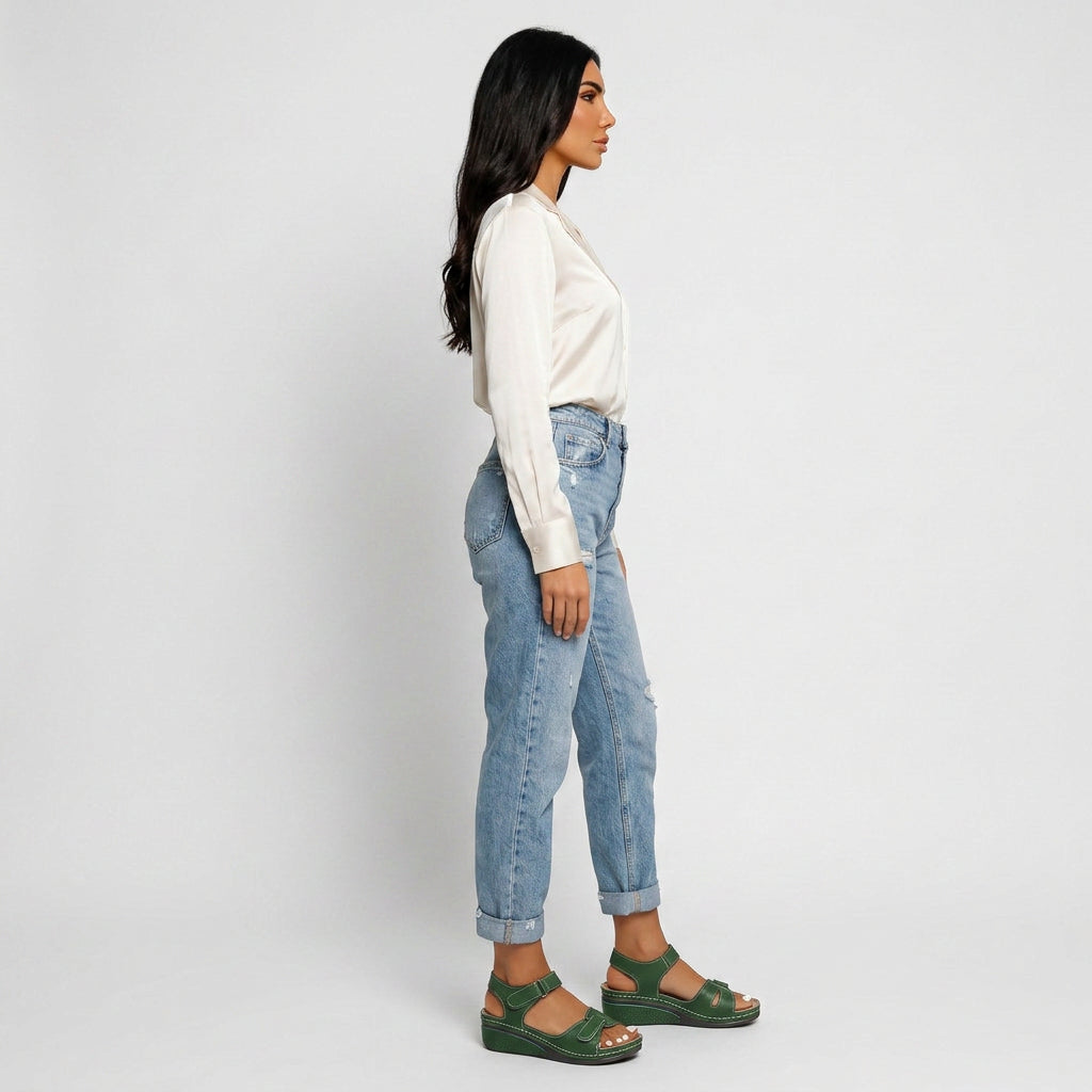 Sandalias cómodas para mujer, antideslizantes, ligeras y con un ajuste perfecto