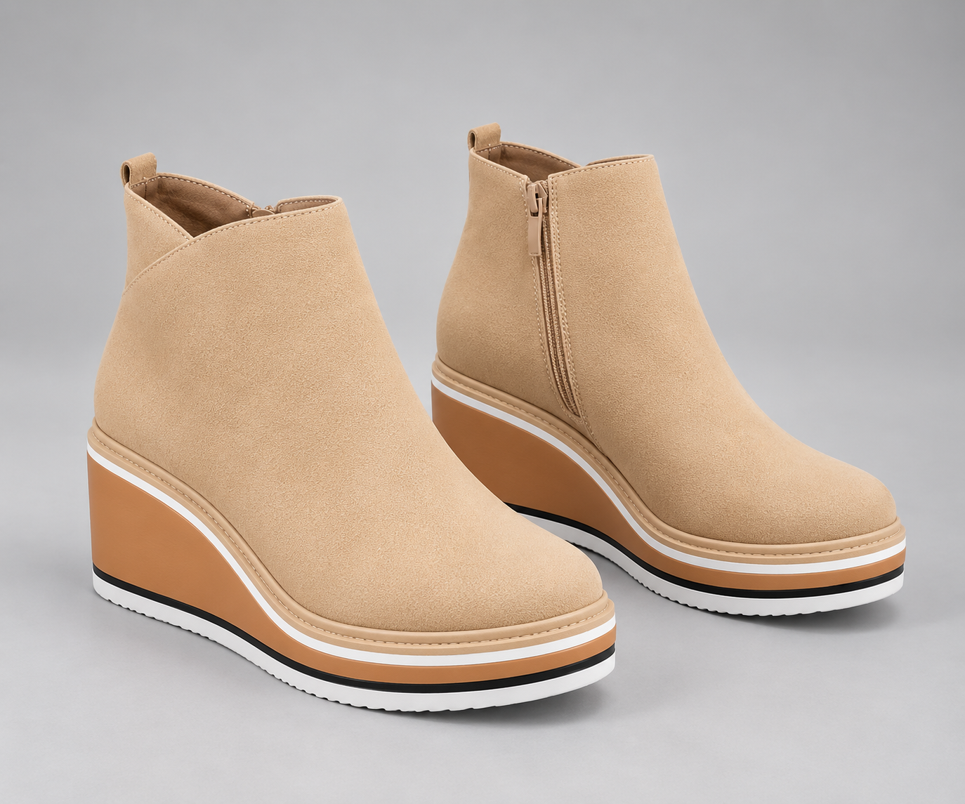 Botas Impermeables para Mujer con Cremallera Lateral | Perfil Estilizado y Cómodo | Calzado para Lluvia y Frío en Otoño e Invierno