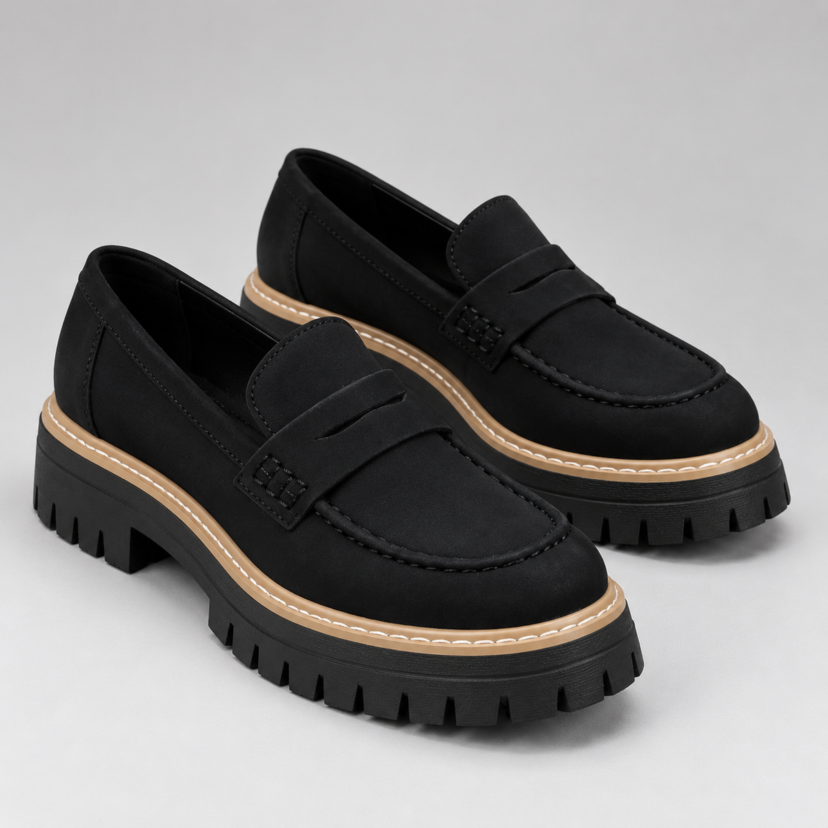 Mocasines Ortopédicos para Mujer con Espacio Amplio | Suela Ergonómica y Amortiguación | Comodidad para Caminar a Diario