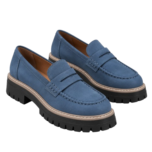 Mocasines Ortopédicos para Mujer con Soporte Ergonómico del Arco | Diseño Sin Cordones | Plantilla Acolchada, Punta Redonda, Ajuste Ancho | Oficina y Uso Diario