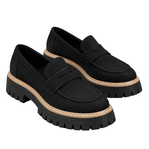 Mocasines Ortopédicos para Mujer con Soporte Ergonómico del Arco | Diseño Sin Cordones | Plantilla Acolchada, Punta Redonda, Ajuste Ancho | Oficina y Uso Diario