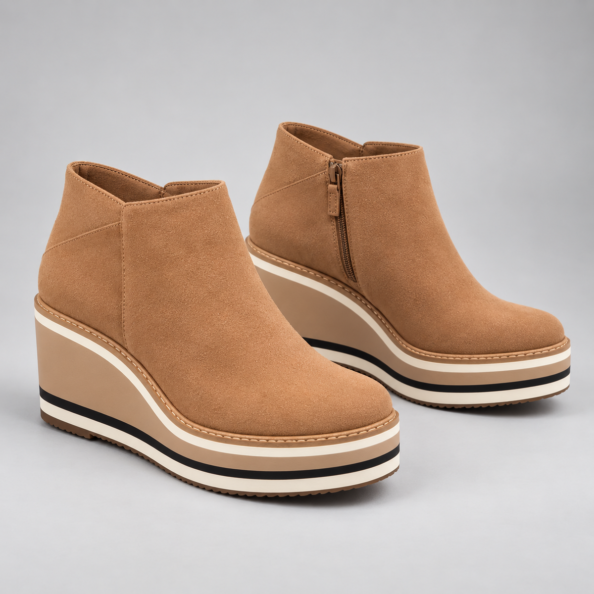 Botas Impermeables para Mujer con Cremallera Lateral | Perfil Estilizado y Cómodo | Calzado para Lluvia y Frío en Otoño e Invierno