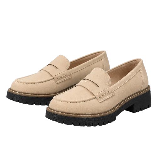 Mocasines Ortopédicos para Mujer con Soporte Ergonómico del Arco | Diseño Sin Cordones | Plantilla Acolchada, Punta Redonda, Ajuste Ancho | Oficina y Uso Diario