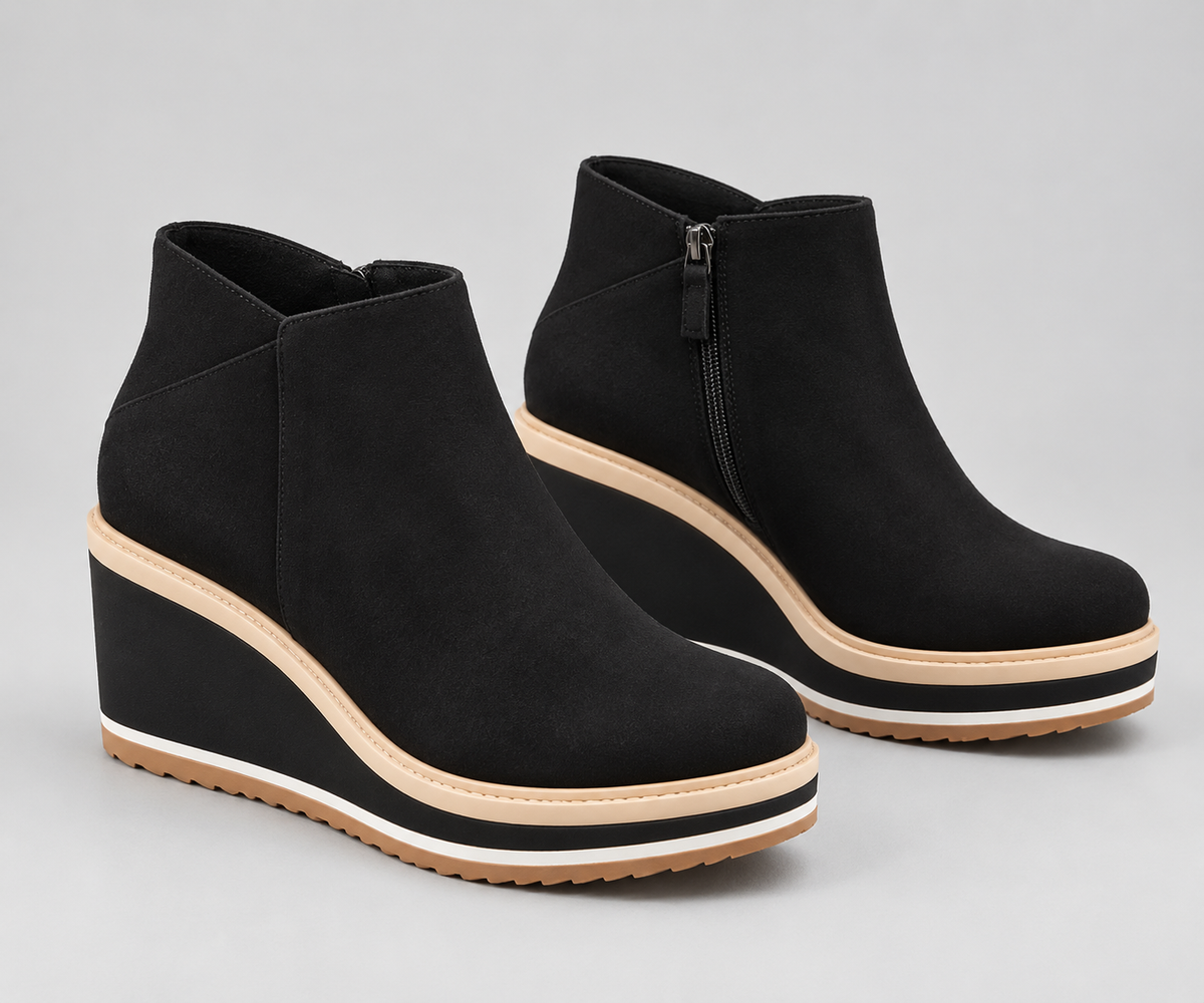 Botas Impermeables para Mujer con Cremallera Lateral | Perfil Estilizado y Cómodo | Calzado para Lluvia y Frío en Otoño e Invierno