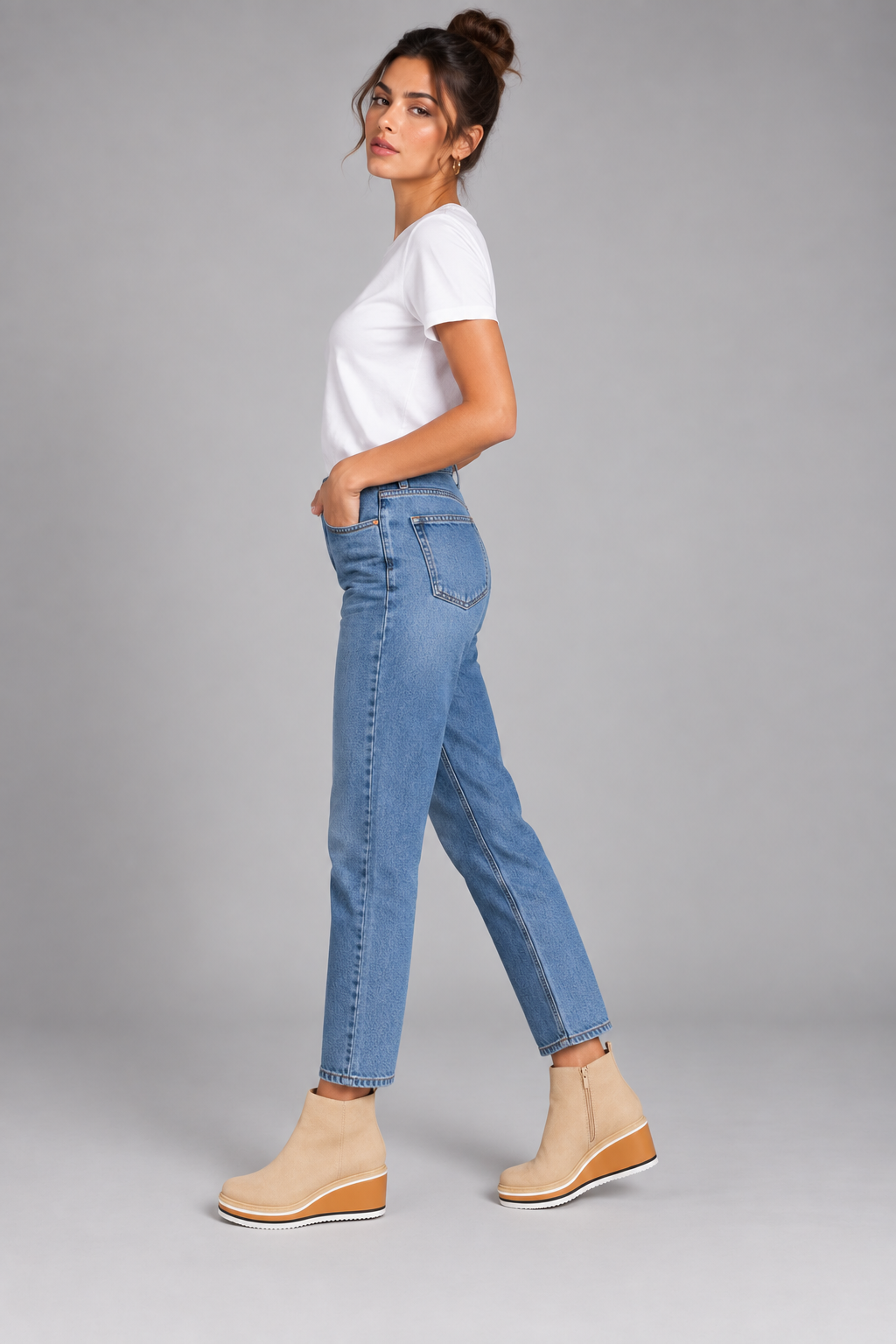 Botas Impermeables para Mujer con Cremallera Lateral | Perfil Estilizado y Cómodo | Calzado para Lluvia y Frío en Otoño e Invierno