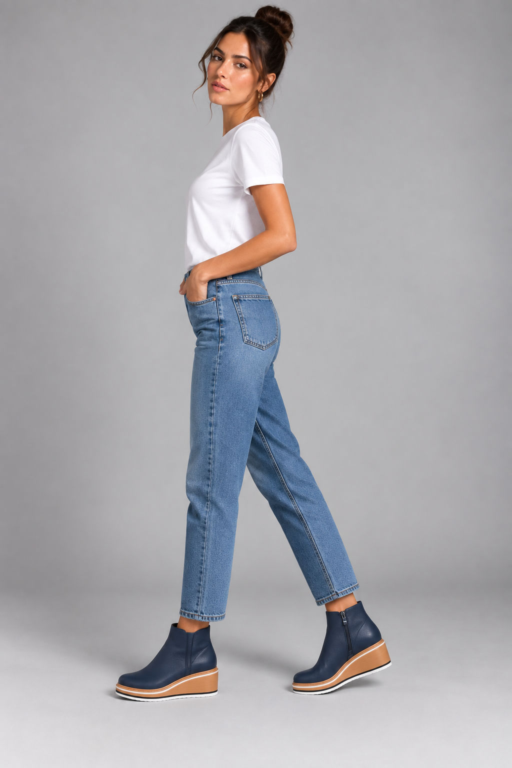 Botas Impermeables para Mujer con Cremallera Lateral | Perfil Estilizado y Cómodo | Calzado para Lluvia y Frío en Otoño e Invierno