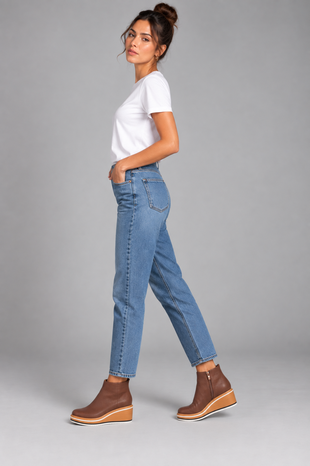 Botas Impermeables para Mujer con Cremallera Lateral | Perfil Estilizado y Cómodo | Calzado para Lluvia y Frío en Otoño e Invierno