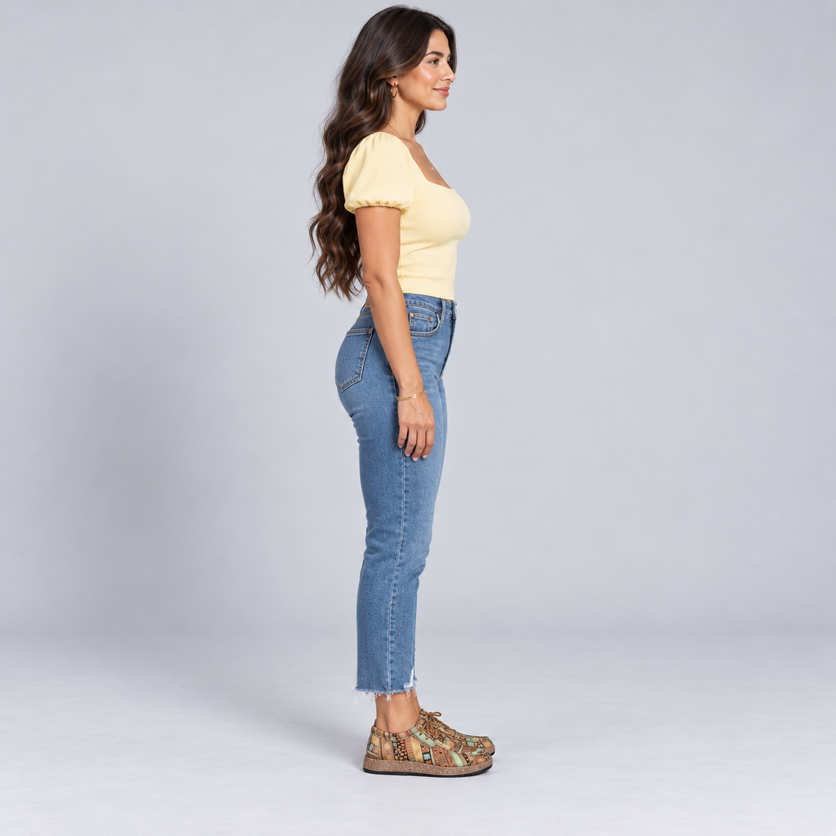 Zapatillas de lona para mujer con diseño de patchwork