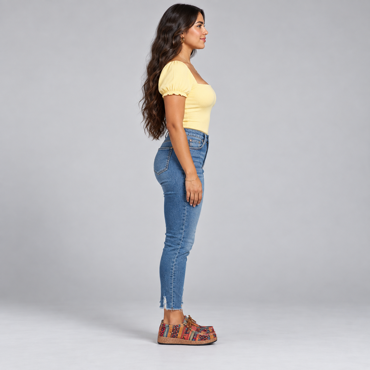 Zapatillas de lona para mujer con diseño de patchwork