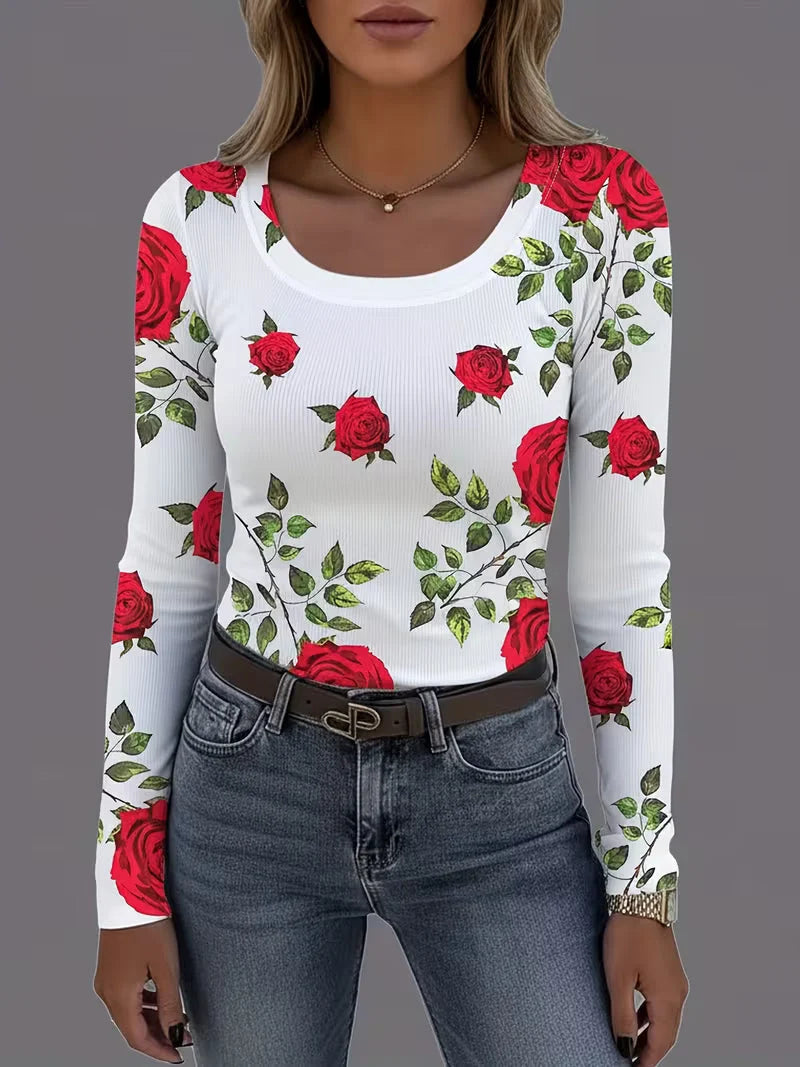 Top de mujer con escote cuadrado
