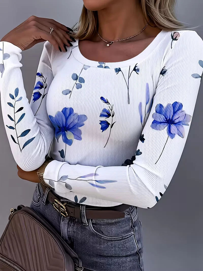 Top de mujer con escote cuadrado