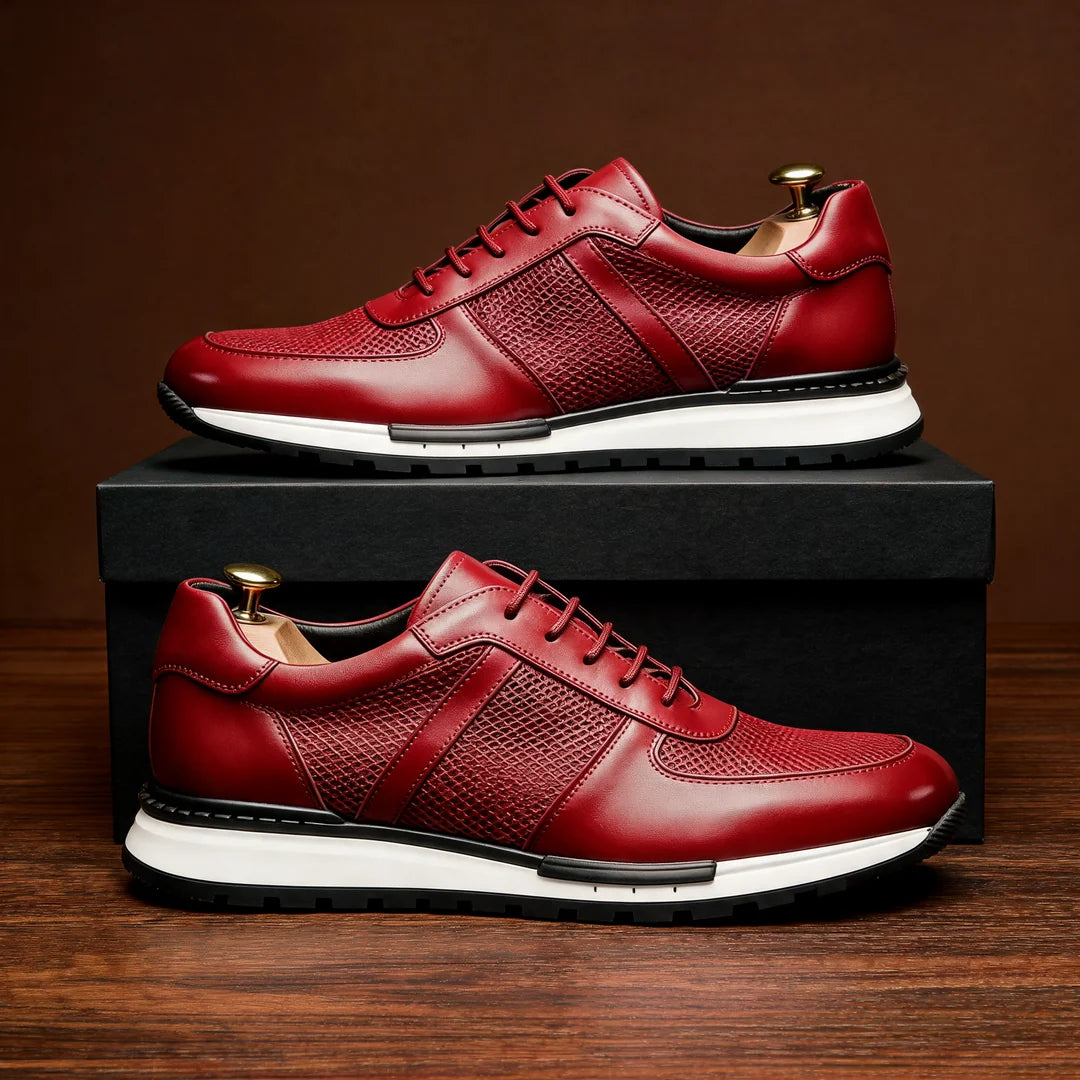 Zapatillas unisex con cordones y inserciones de malla