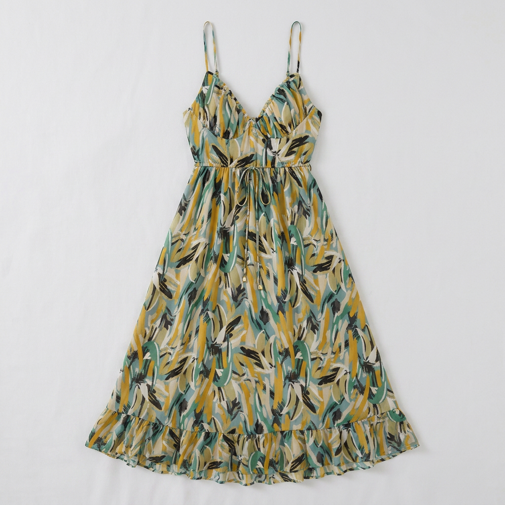 Jenny | Vestido de verano midi alegre y elegante
